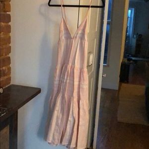 Mara Hoffman SWIM Tiered Cotton Day Dress in Small